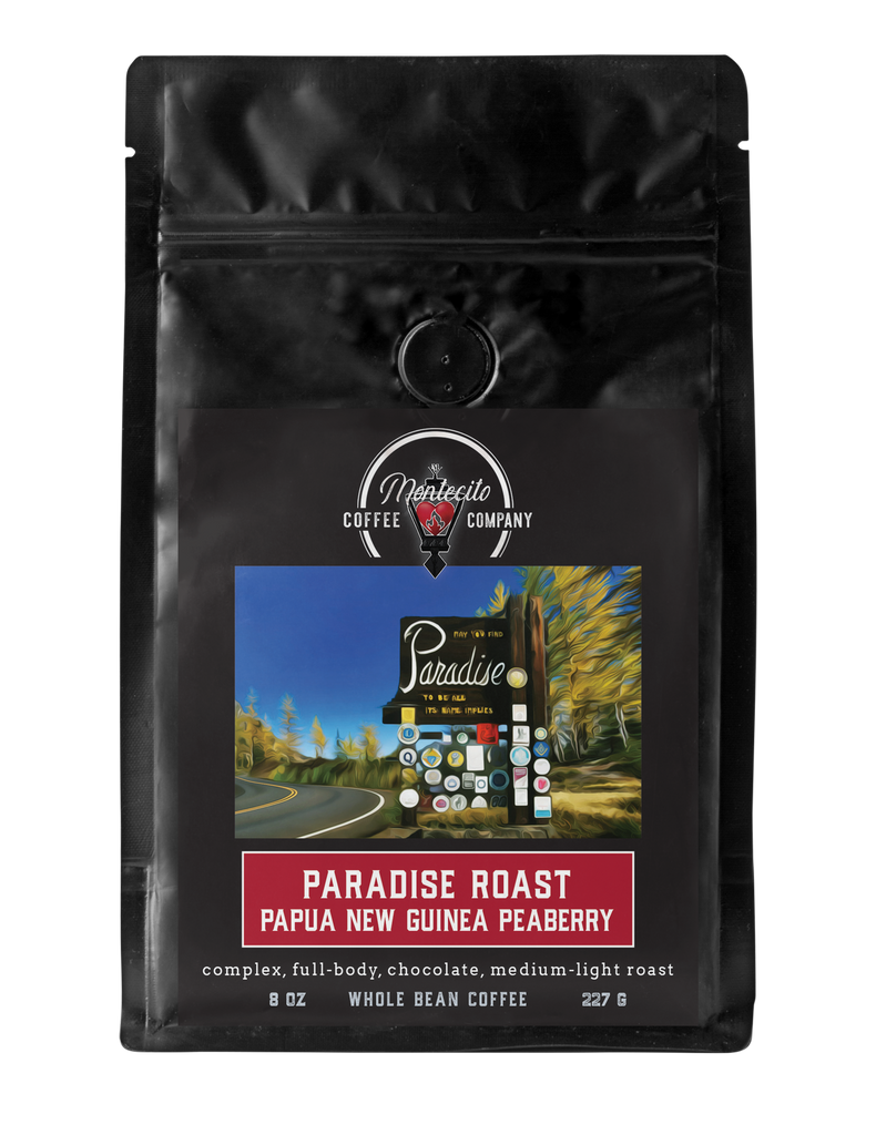 PARADISE ROAST Papua New Guinea Peaberry Estate Coffee