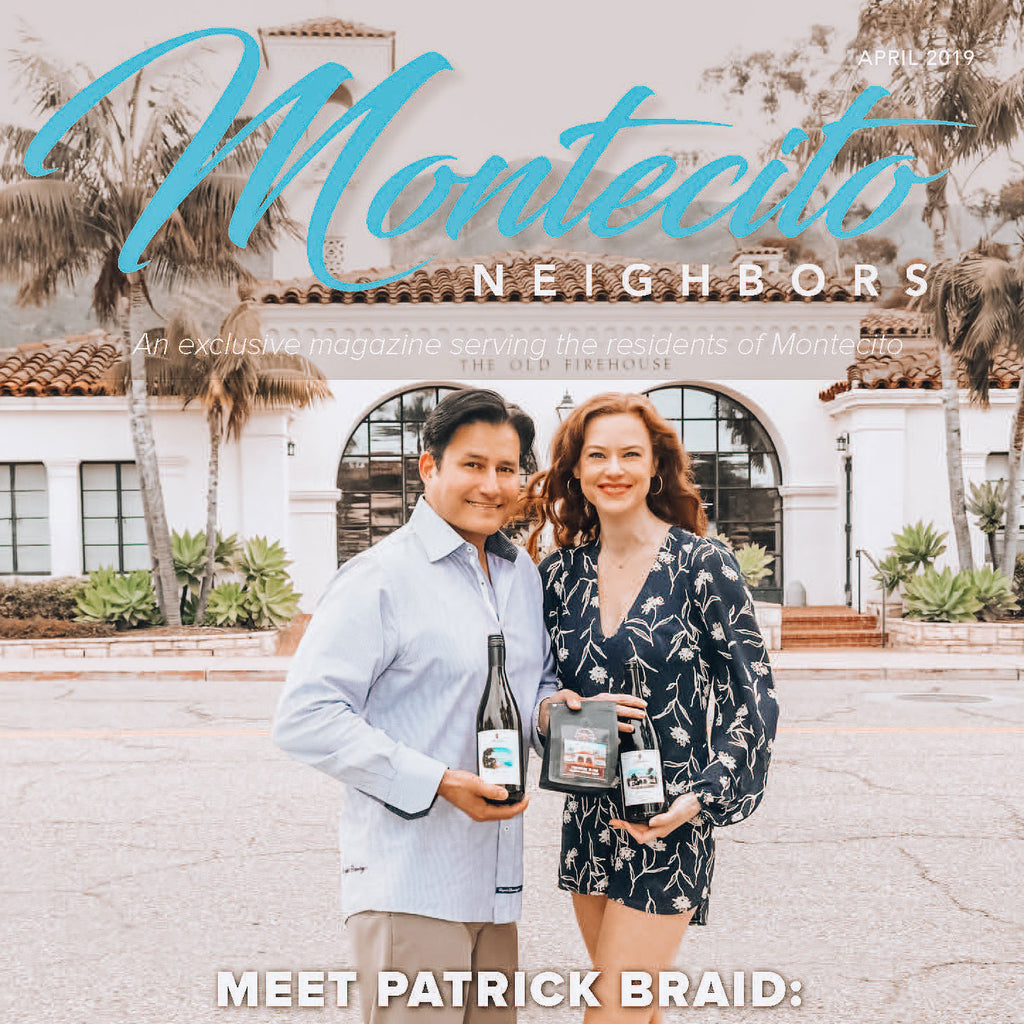 Montecito Neighbors Magazine Cover Article featuring founder Patrick Braid